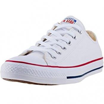 Chaussures Converse Chuck Taylor All Star Core Ox, Baskets mode mixte adulte, Blanc (White/Black), 37 EU