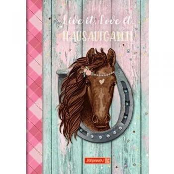 Brunnen AUFGABENHEFT A5 Ponylove