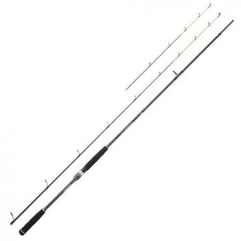 Daiwa Powermesh Qb 2.4‑m Unisex Bottom‑Shipping Rod (Black)
