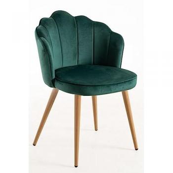 Sillas Comedor Blume Terciopelo Verde