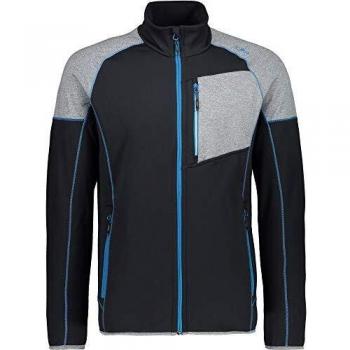 CMP Full‑Zip Light Fleece – Antracite, L for Men