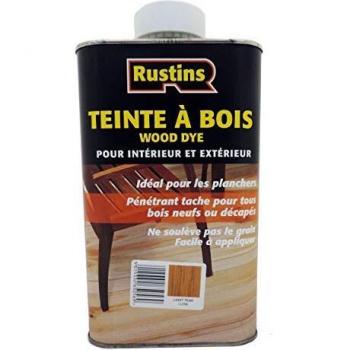 Rustins RUSWDLT1L Wood Dyes, Light Teak 1l