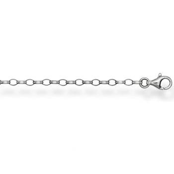 THOMAS SABO Silver Blackened Classic Extension Chain for Women