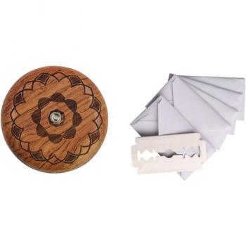 Cuchilla de Madera para Rebanar Pan Artesanal