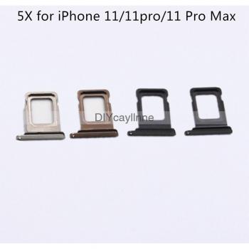 5pcs SIM Card Tray Adapter for iPhone 11 Pro Max