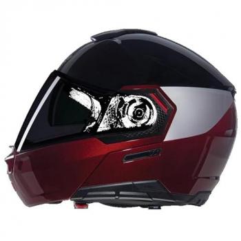 Nolan Casco Modulare N90-3 Nero/Rosso M