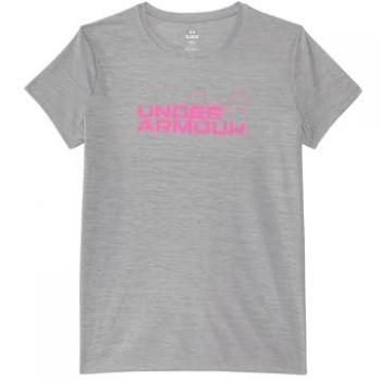 T‑shirt enfant Under Armour Tech Twist Logo SS noir