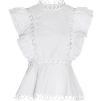 VGH Korean Style Hollow Out Summer Top