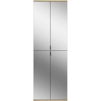 Kleiderschrank-Set Trondheim, 91 cm, Nox Oak