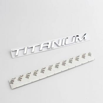 Pegatina Metálica Ford Fusion Titanium