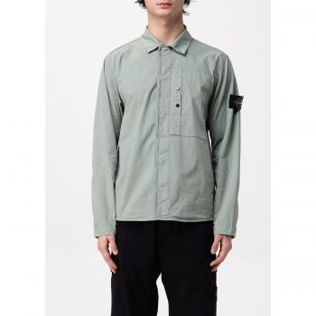 Salvia M Supima Twill Stretch Camicia Stone Island