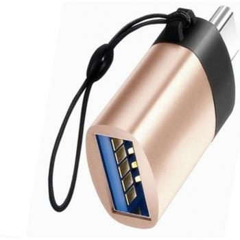 Micro‑USB vers USB C OTG 3.0 – câble robuste anti‑perte