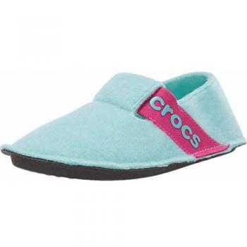 Crocs Chaussons Montants Enfant, Bleu (Ice Blue 4o9), 27/28 EU