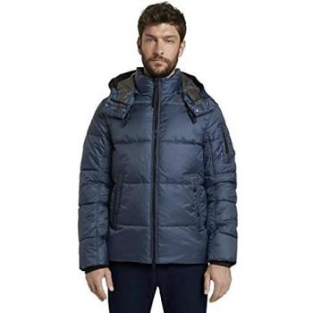 Tom Tailor Herren Winterpuffer Dunkelblau S-Variante