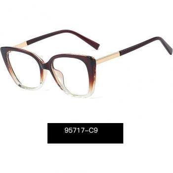Gafas de prescripción Hotony para mujer, lentes con bloqueo de luz azul y UV400