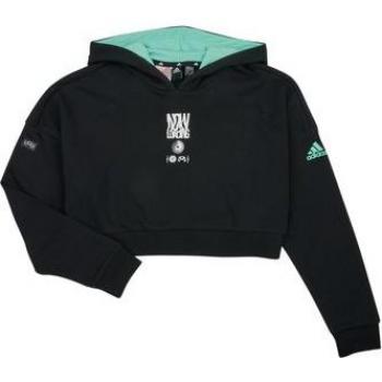 Adidas Sweat à Capuche Cropped Femme ARKD3