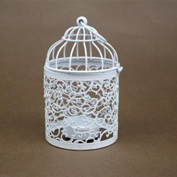 Classic Hollow Bird Cage Candle Holder