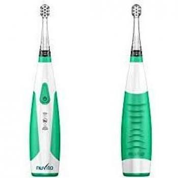 Sonic Clean & Care Nuvita Spazzolino Elettrico Bambini da 3 Mesi a 5 Anni con Sensore di Pressione e Timer