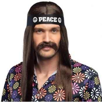 Accessoire moustache hippie