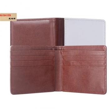 Blank Leather Wallets for Sublimation – 5 Pack (Men’s)