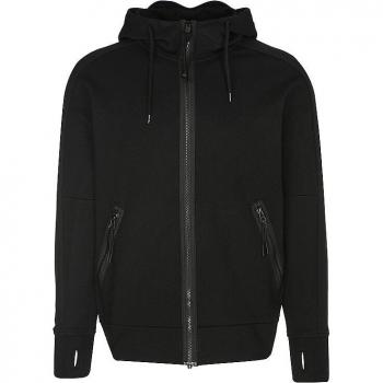 C.P. Company Sweatjacke mit Goggle schwarz Größe S