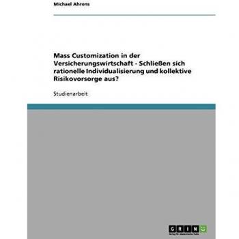 Mass Customization in der Versicherungswirtschaft