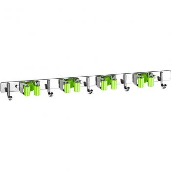 Wall-Mounted Broom and Mop Hook
