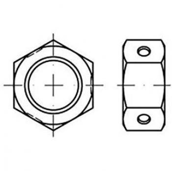 Nobrand Sechskantmutter 250er Pack M10 A2-70