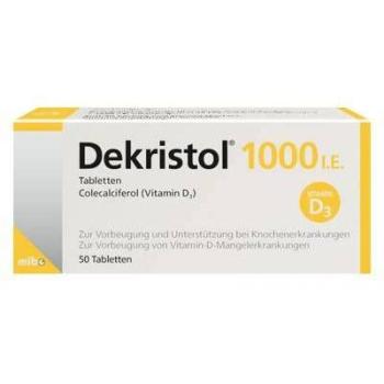 Dekristol 1000 I.E. Vitamin D Tabletten