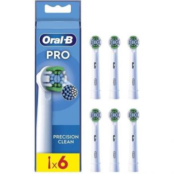 Recambio para Cepillo Dental Oral-B Pro Precision Clean Pack 6 Unidades