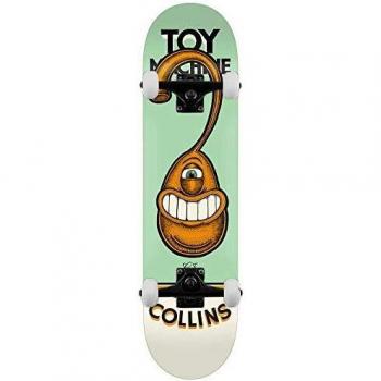 Collaboration Toy Machine x Zero x Thrasher : Skateboard complet avec le graphic Collins Pen & Ink en bois de 8,25 pouces