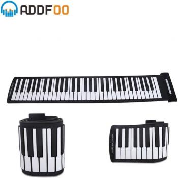 Piano flexible 61 touches enroulable ADDFOO