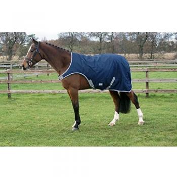 QHP Black Waterproof Horse Walker Blanket