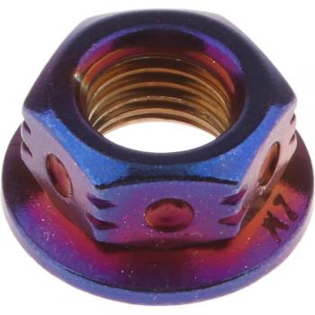 Boulon M10 (titane) avec écrou – bride de moto