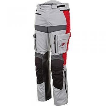 Pantaloni Tessili Moto Rukka Offlane 48 Grigio Rosso