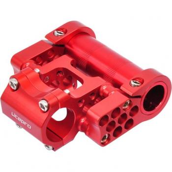 Litepro Vástago Doble para Bicicleta Plegable 25,4mm