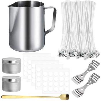 Ensemble 206 pièces – Atelier de bougies DIY