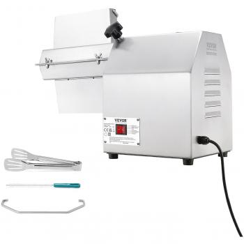 Vevor Attendreur industriel 304 inox, plateau, pince et brosse
