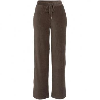 VIVANCE Loungehose mit breitem Gummibund, Cordmaterial