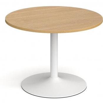 Trumpet Base Circular Boardroom Table