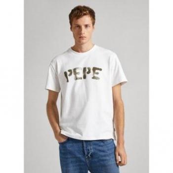 Camiseta Rolf Tee Branco com Detalhe Verde XXL
