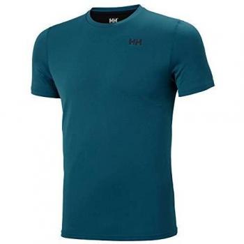 Helly Hansen Herren Kurzarm‑Tech‑T-Shirt „Lifa Active Solen“ – Deep Lagoon – 49349 – Größe S