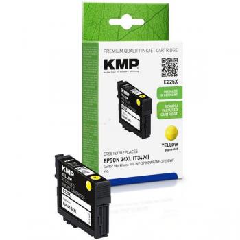 KMP Tintenpatrone Gelb für Epson WF-3720 (34XL)