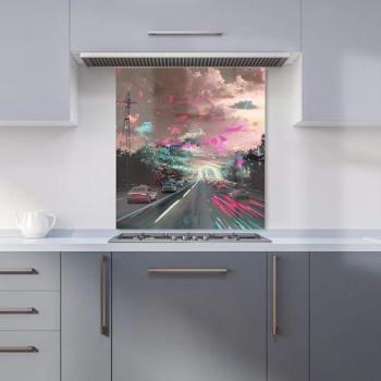 WRT Ltd. Elena Sable Splashback 00015 – 600 mm Wide x 650 mm High