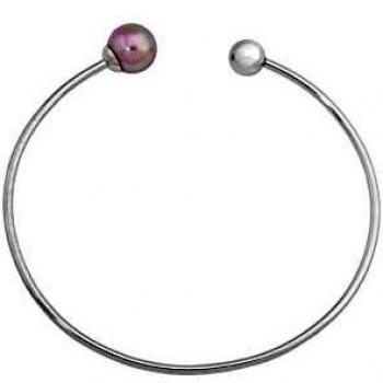 Pulsera Rígida con Perla Majorica
