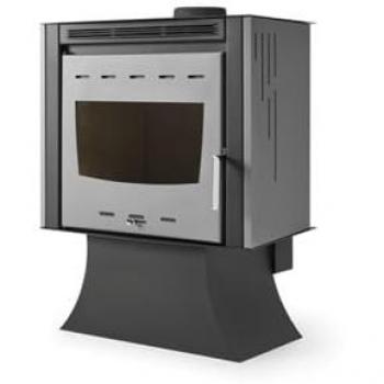 Chimenea BILAKE de leña moderna 15.55 kW