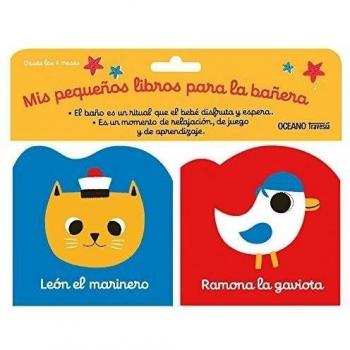 Mis pequeños libros para la bañera 2: león el marinero / ramona la gaviota