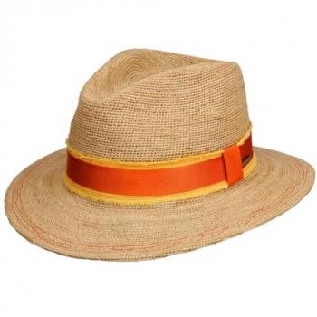 Stetson Crochet Raffia Traveller Straw Hat