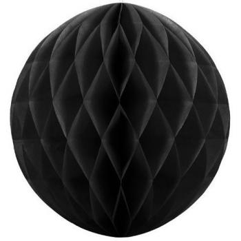 Palla nera a nido d'ape 30cm