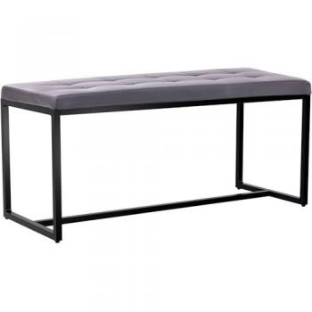 Banc Barci Élégance Noir et Gris